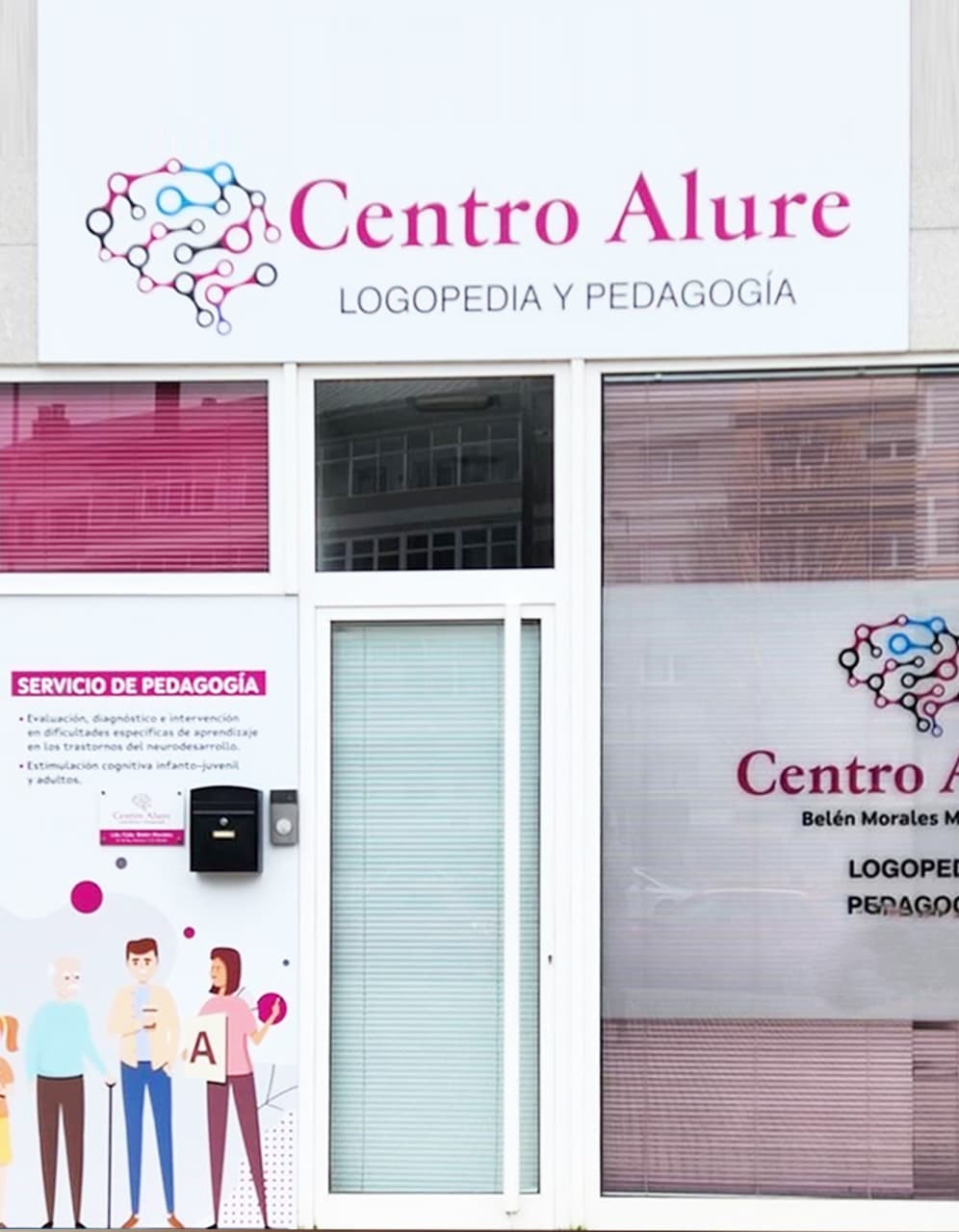 Contacta con Centro de Logopedia y Pedagogía Alure